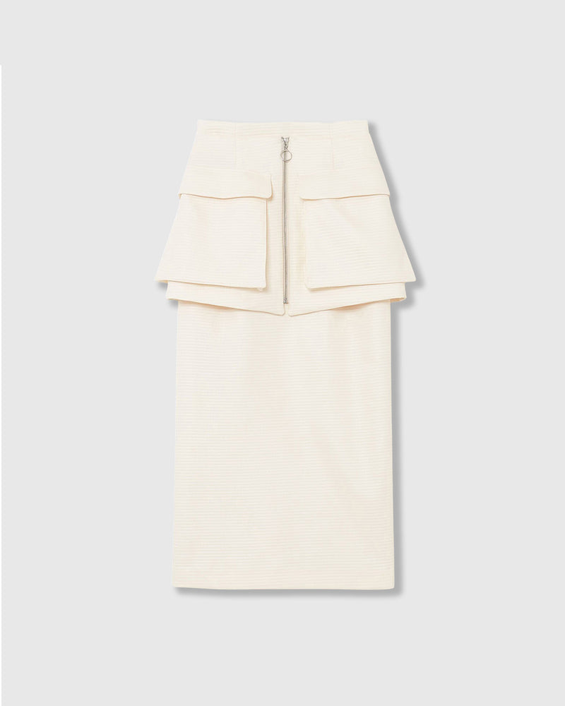 OUT POCKET BELT TIGHT SKIRT