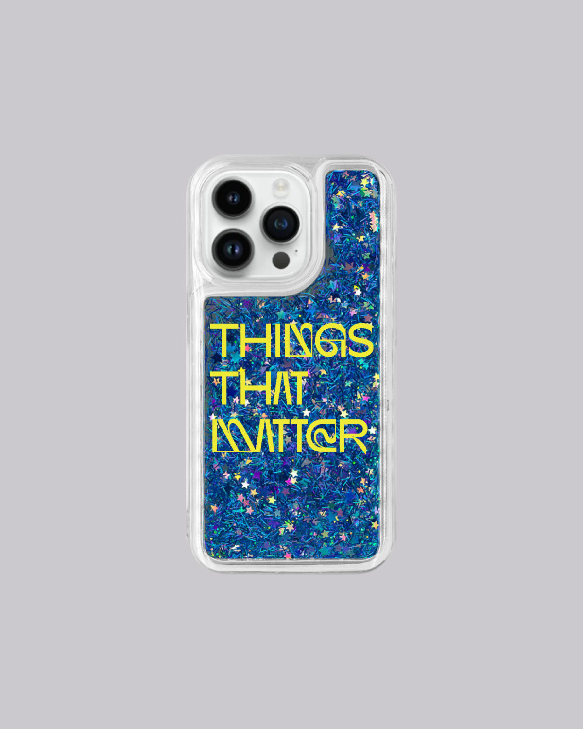 GLITTER iPhone CASE for THINGS THAT MATTER iPhone CASE STORE