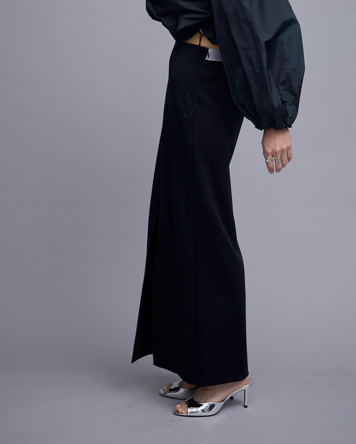 SCUBA JERSEY NARROW MAXI SKIRT | Occasion-style | STORE | THINGS