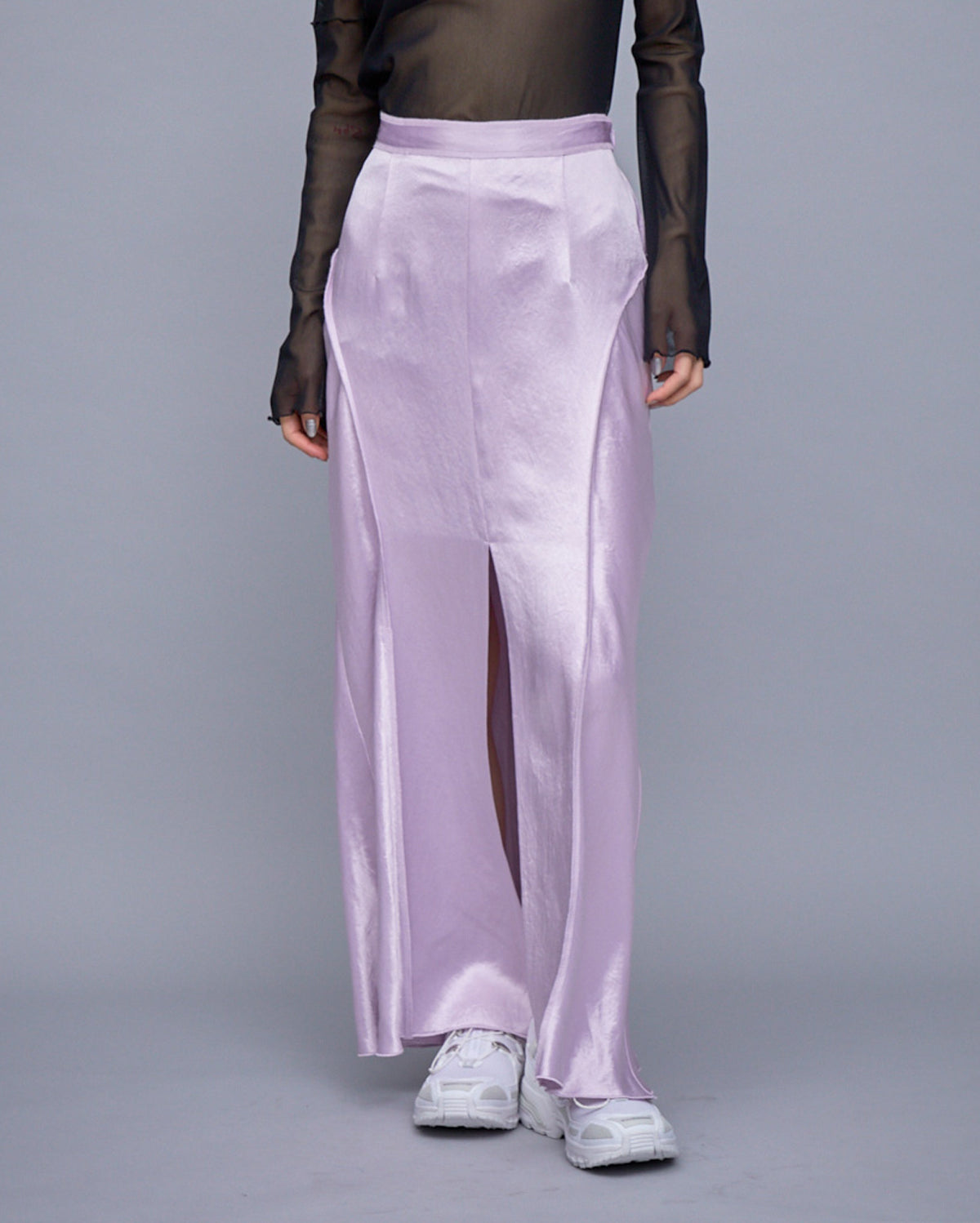 ACETATE SATIN MAXI SKIRT | Recommend | STORE | THINGS THAT MATTER ONLINE  STORE