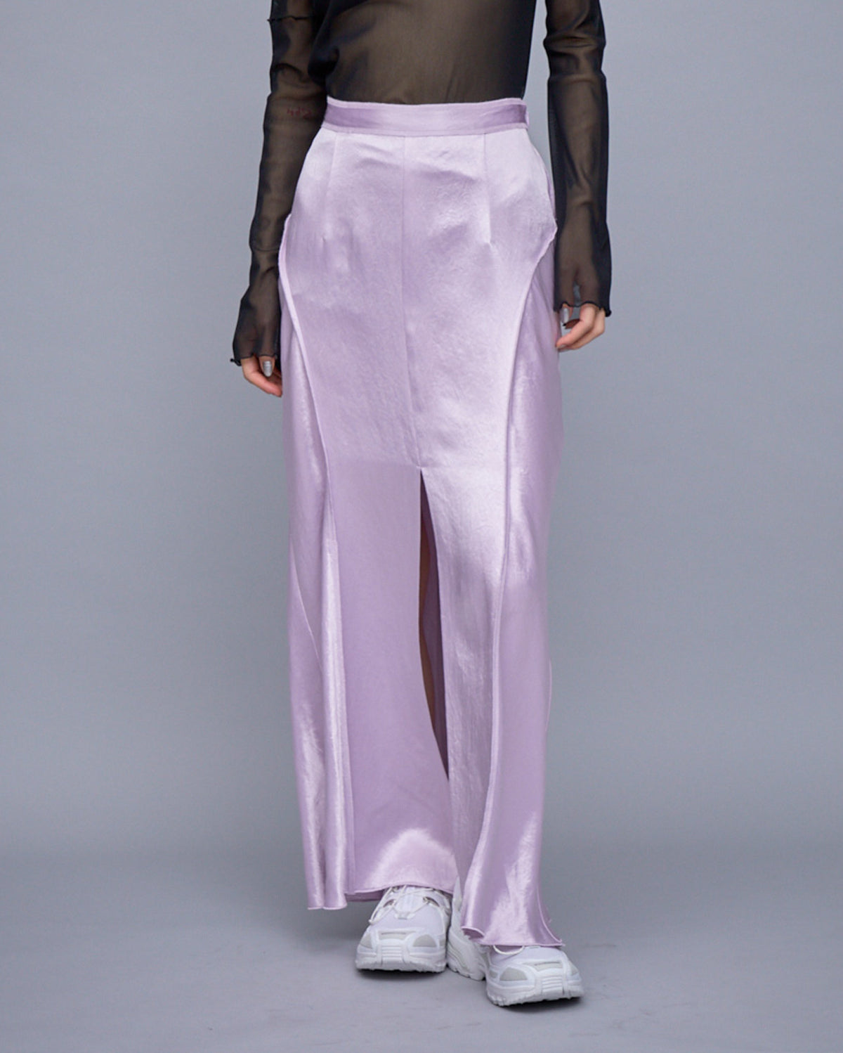 ACETATE SATIN MAXI SKIRT | BOTTOMS | STORE | THINGS THAT MATTER