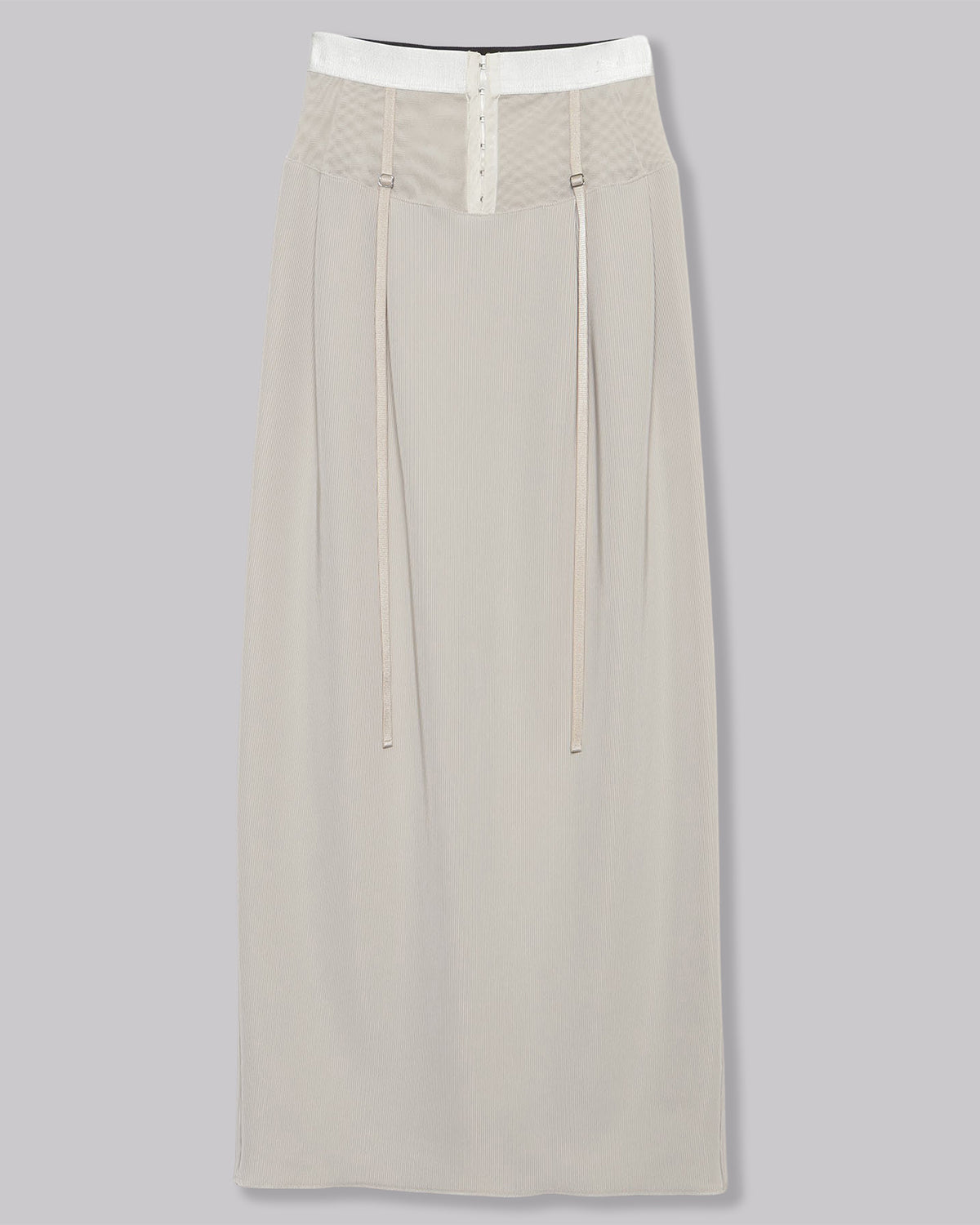 CORSET RIB NARROW SKIRT