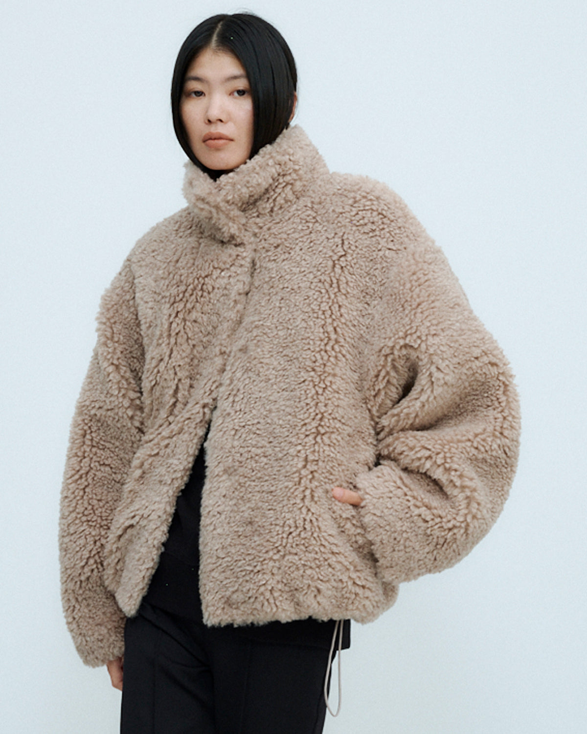 IMITATION SHEEP FUR JACKET | SENSE 16_ | STORE | THINGS THAT