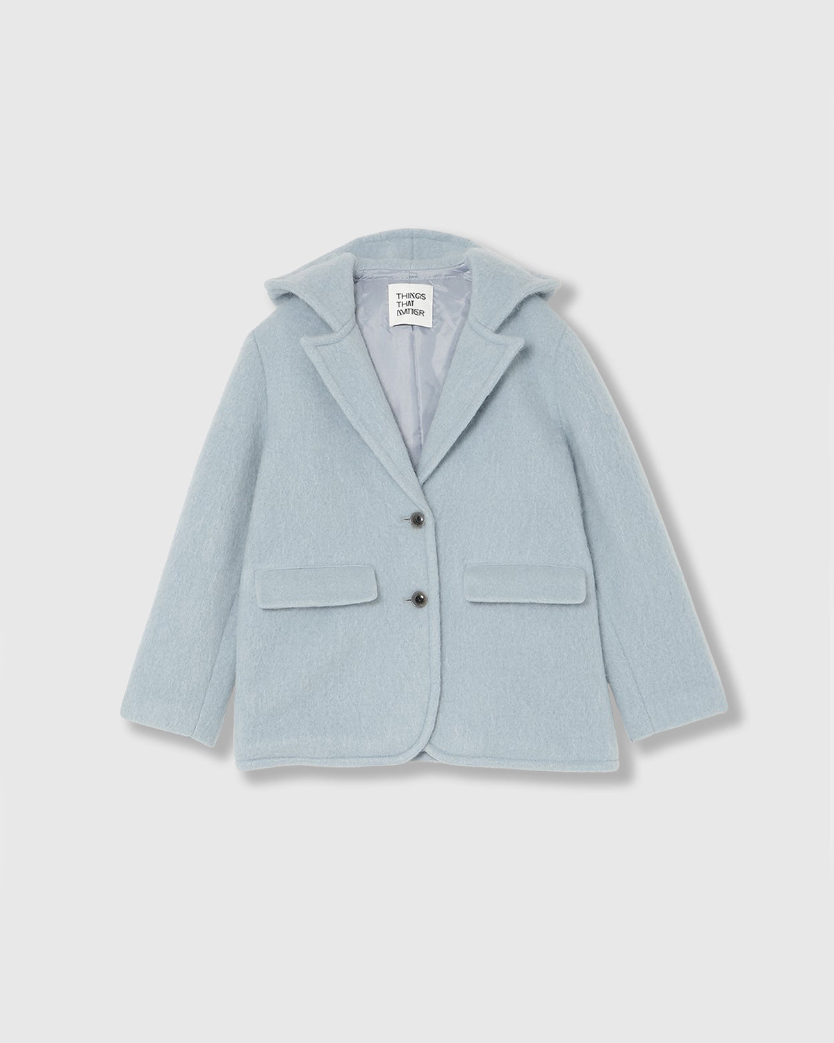 MOHAIR HOODIE JACKET | SENSE 16_ | STORE | THINGS THAT MATTER