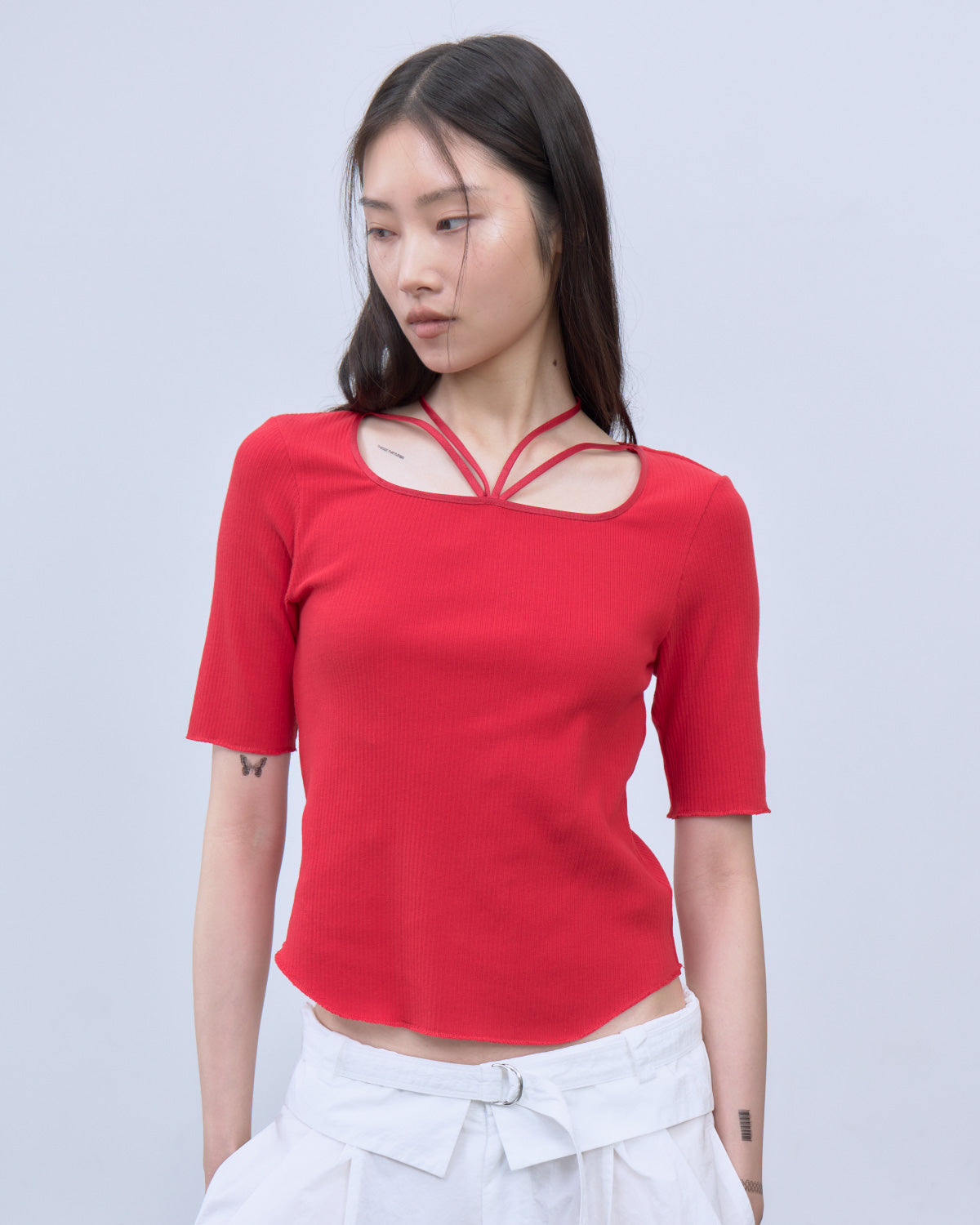 トップス MY CHOKER STRAP SQUARE TOPS | TOPS | STORE | THINGS THAT MATTER