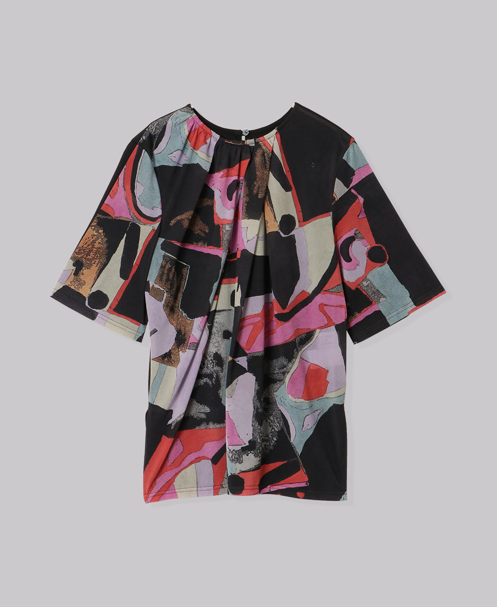 PRINT T-BLOUSE