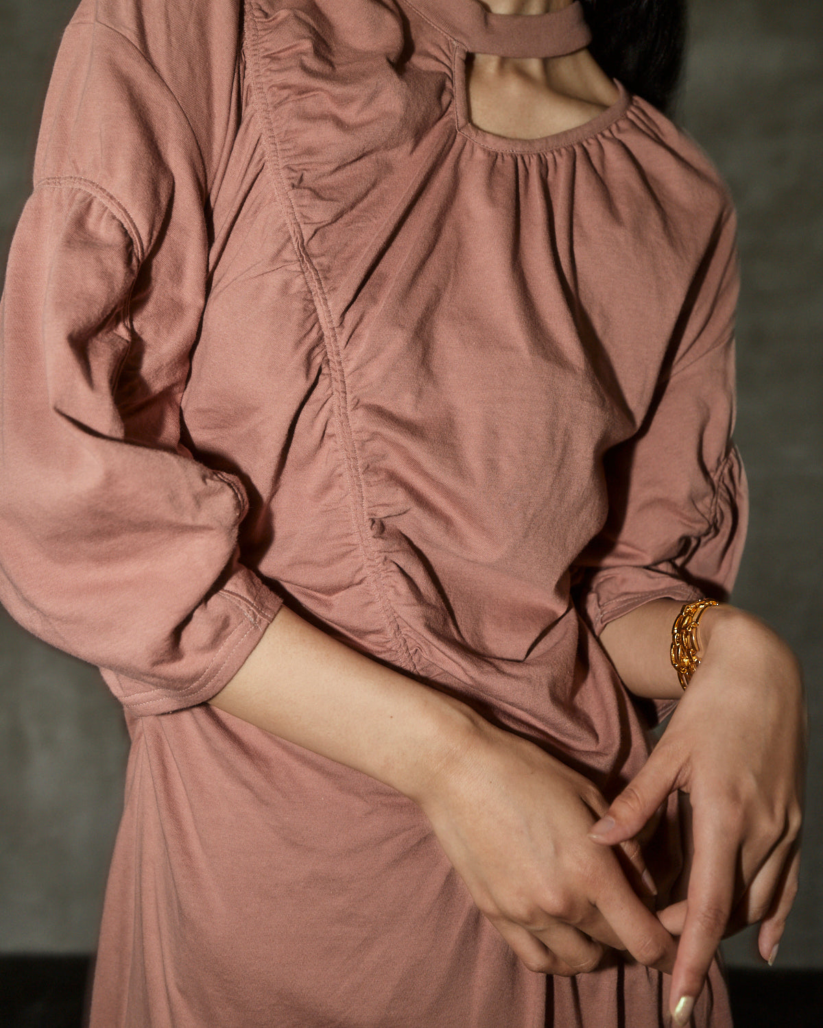 earth+-ing CUT&SEW DRESS
