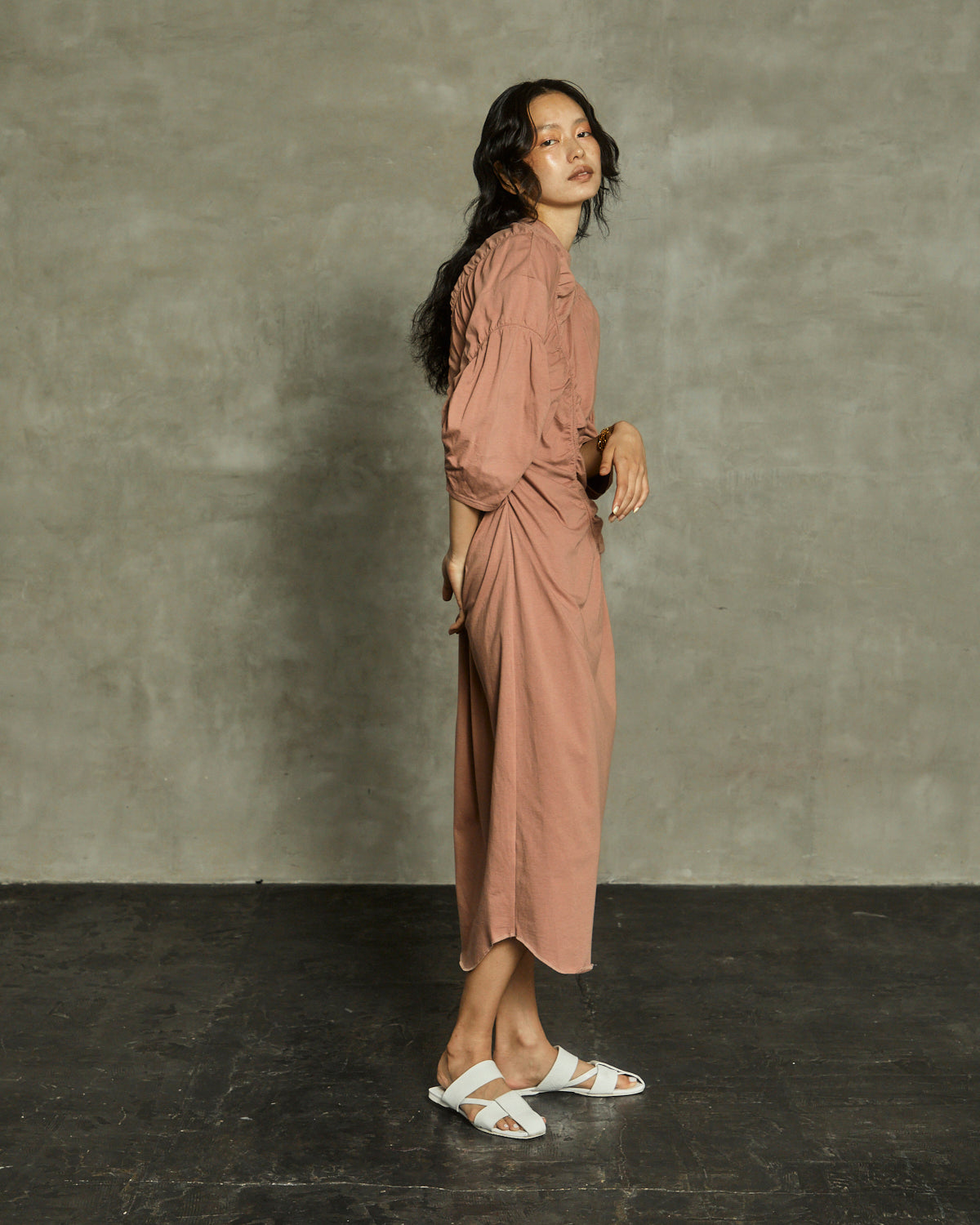 earth+-ing CUT&SEW DRESS