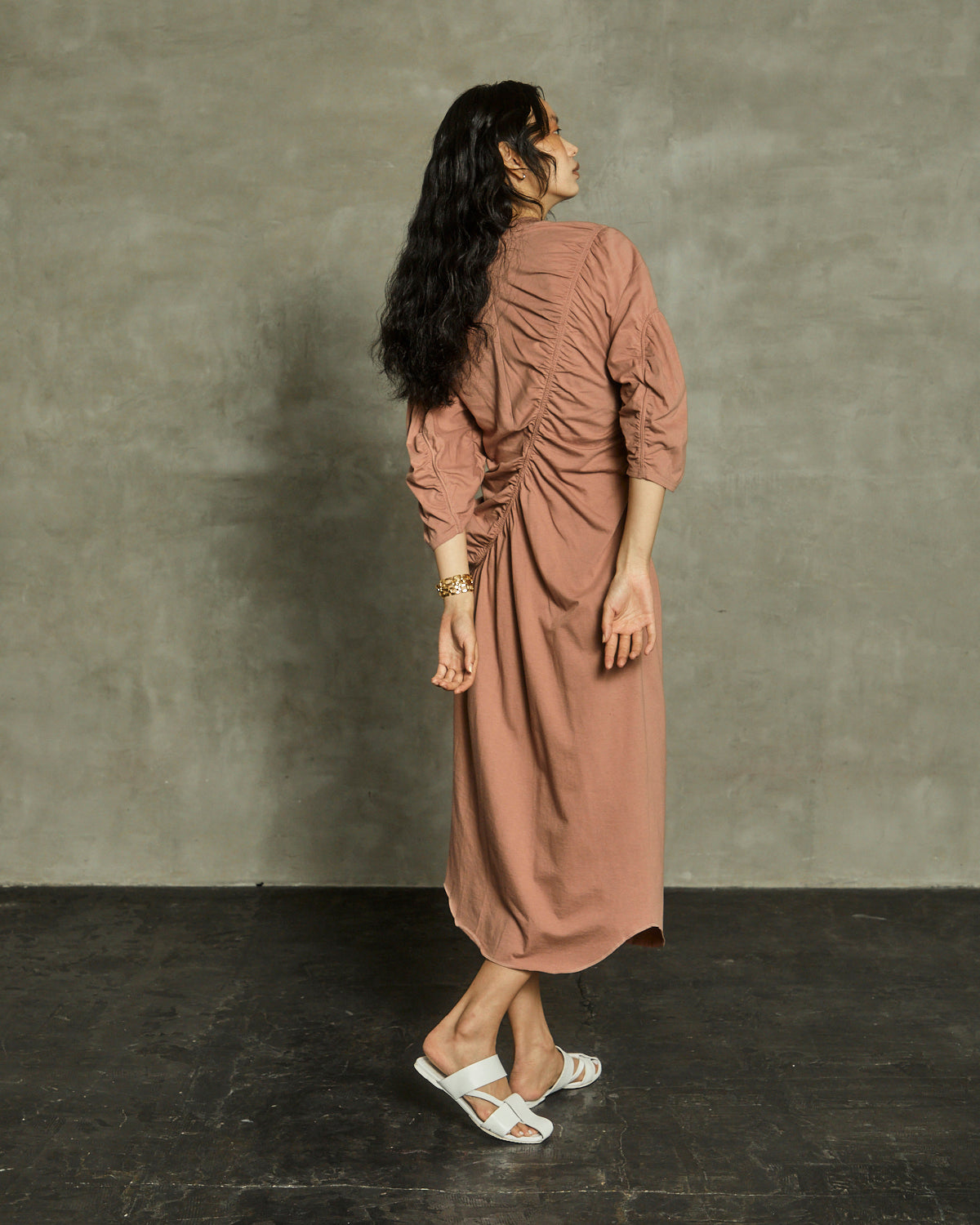 earth+-ing CUT&SEW DRESS