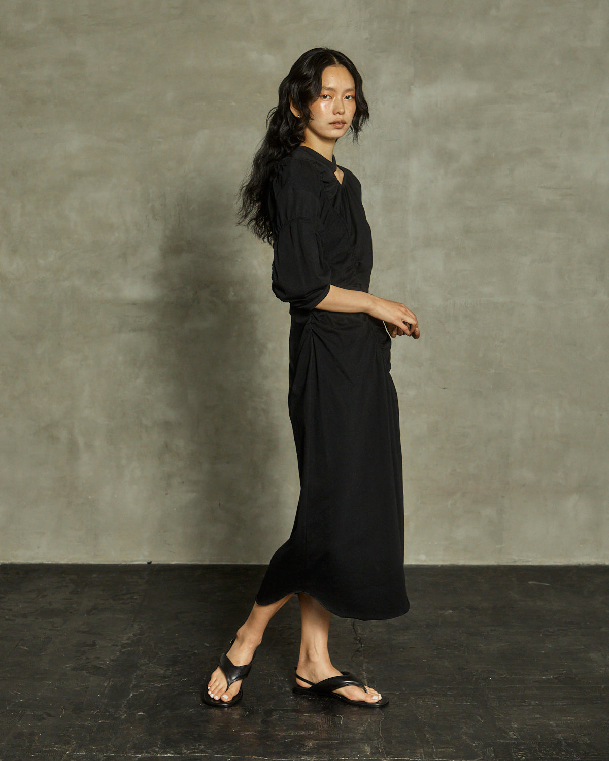 earth+-ing CUT&SEW DRESS