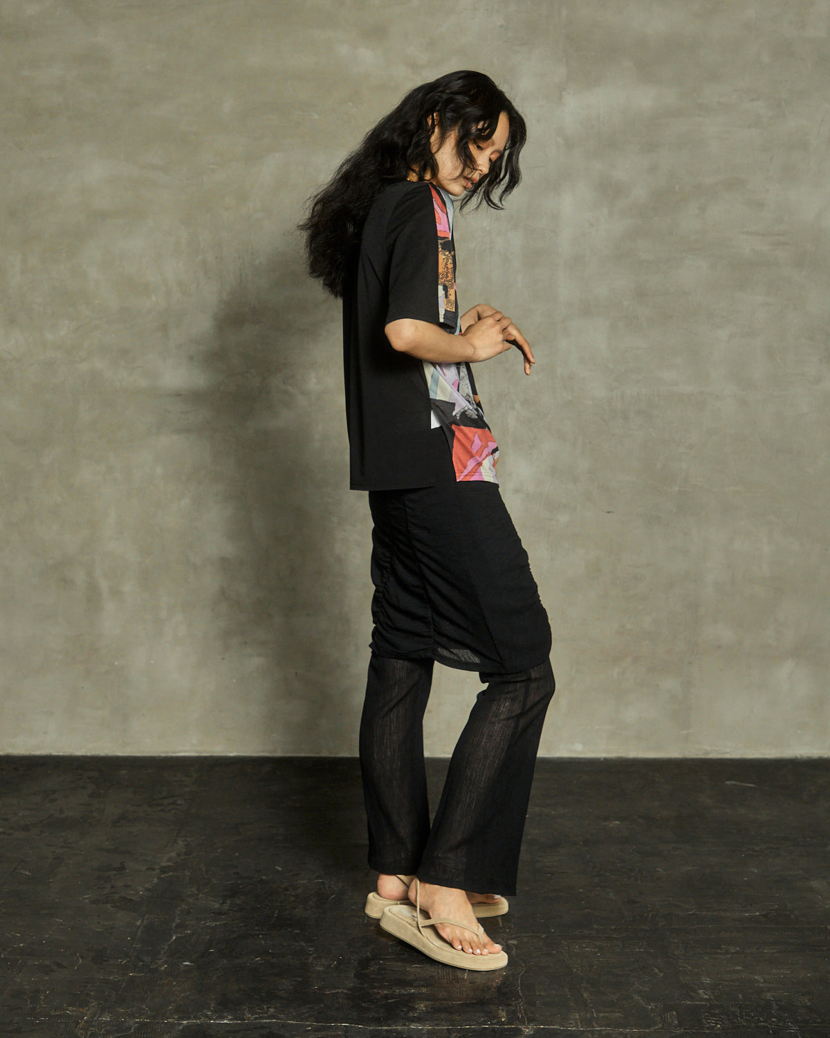 PRINT T-BLOUSE