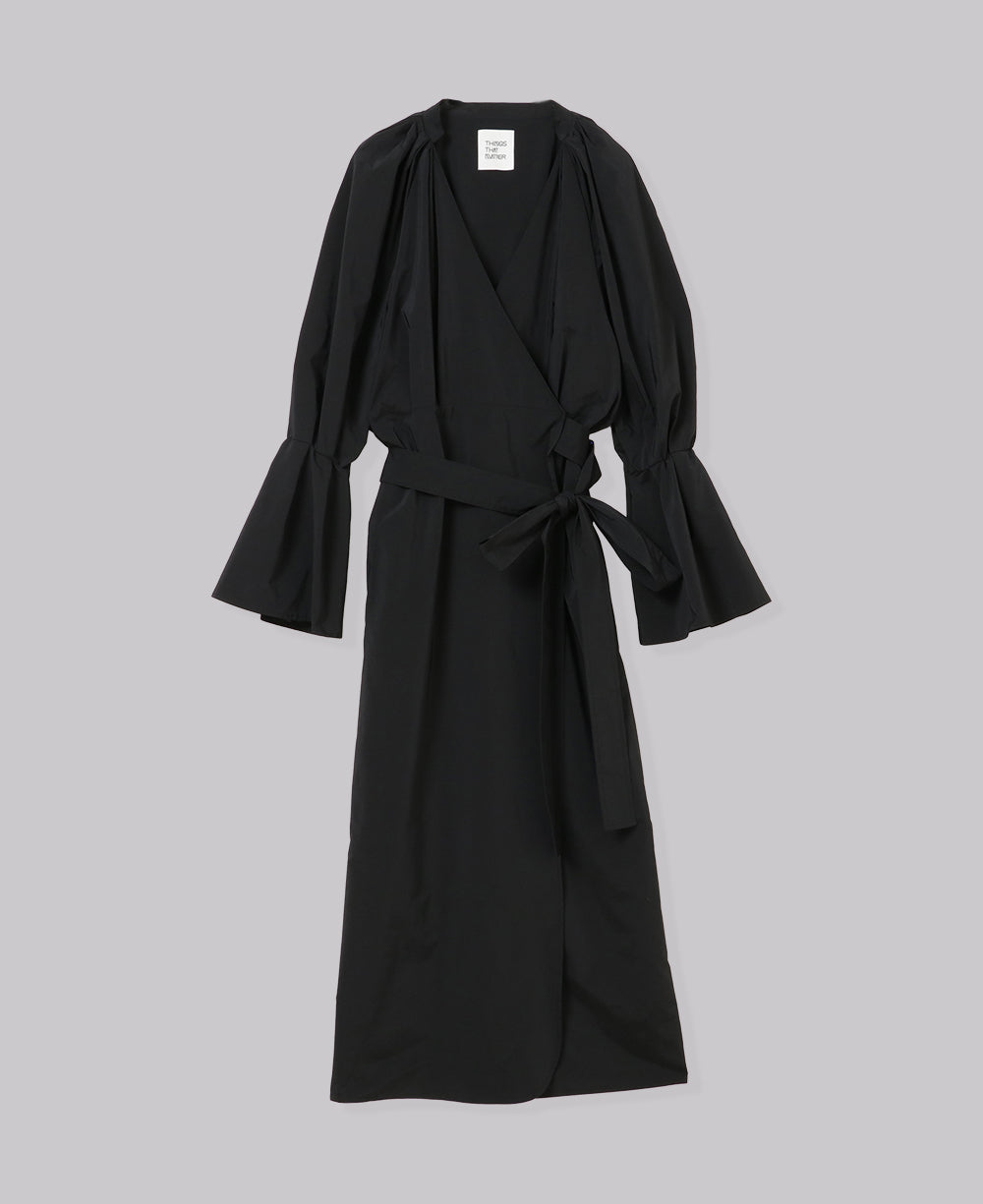【THINGS THAT MATTER】ラップロングドレス WRAP LONG DRESSS | | STORE | THINGS THAT MATTER ONLINE STORE