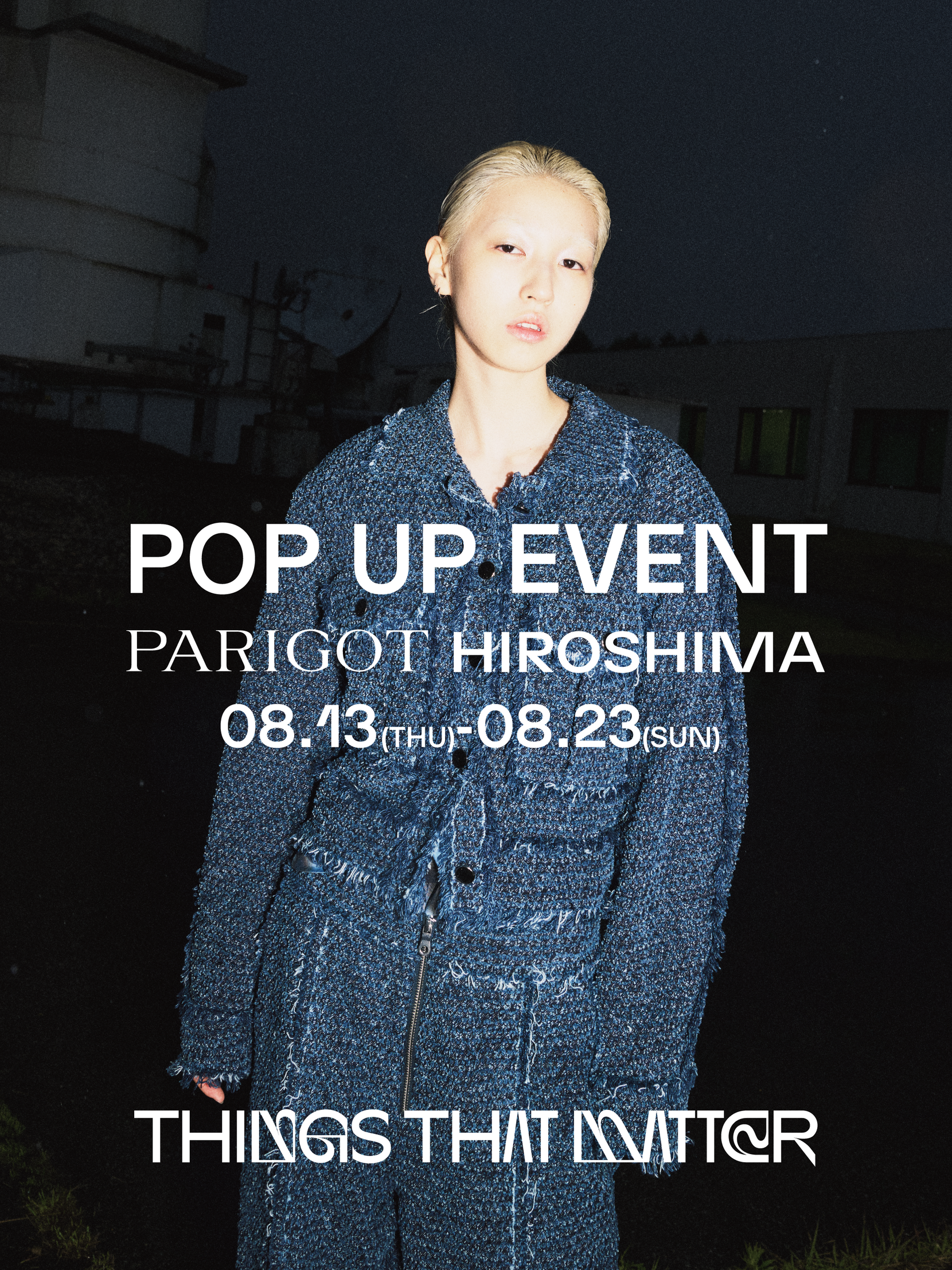 POPUP EVENT<br>PARIGOT<br>in HIROSHIMA<br>08.13(THU) - 08.23(SUN)