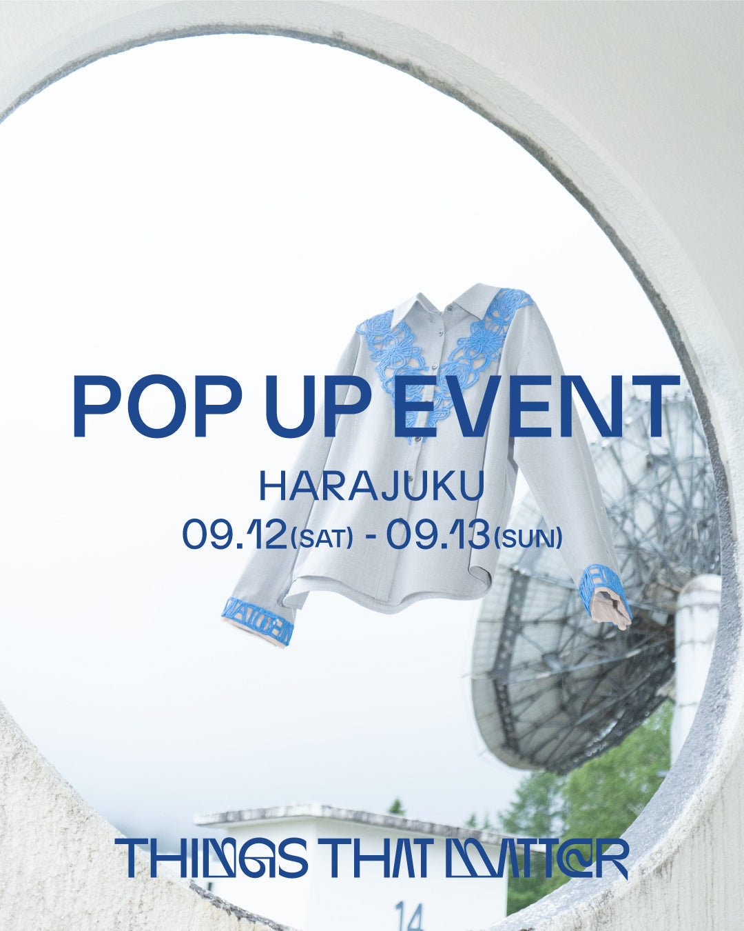 POPUP EVENT<br> in HARAJUKU<br>09.12(sat) - 09.13(sun)