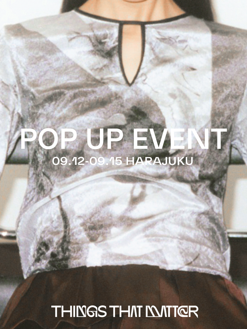 POPUP EVENT<br>09.12(fri) - 09.15(mon)<br>in HARAJUKU