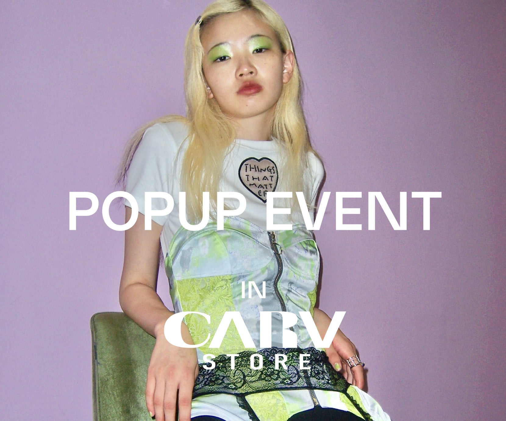 <br> ×TONDABAYASHI RAN POPUP EVENT in CARV STORE