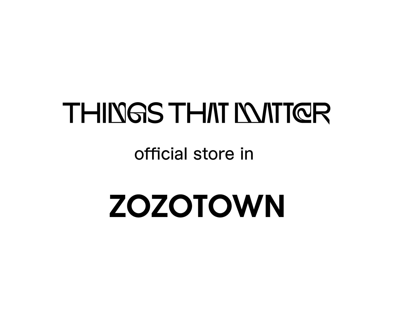 ZOZOTOWN<BR>official store OPEN