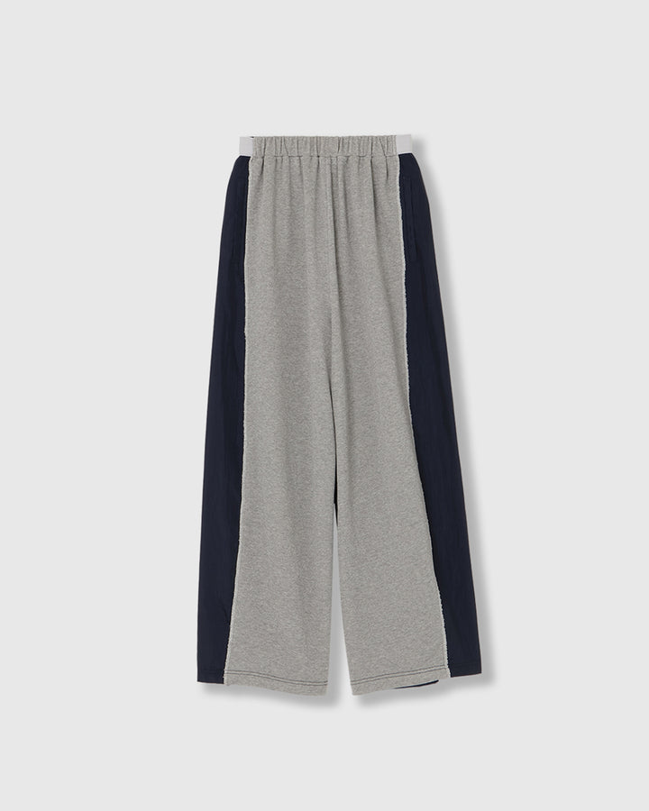 NYLON TAFFETA GLITTER SWEAT PANTS