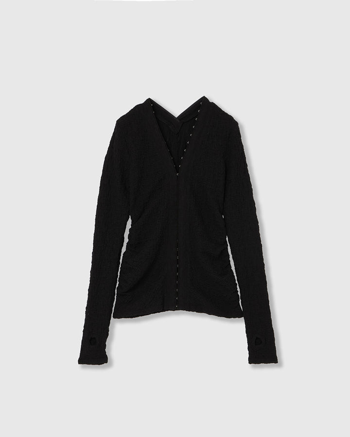RANDOM WRINKLE RUSSEL CARDIGAN