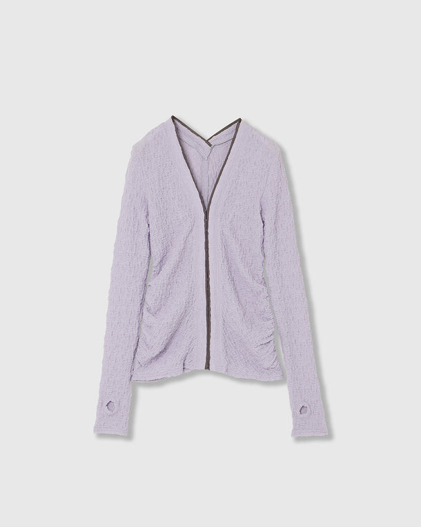RANDOM WRINKLE RUSSEL CARDIGAN