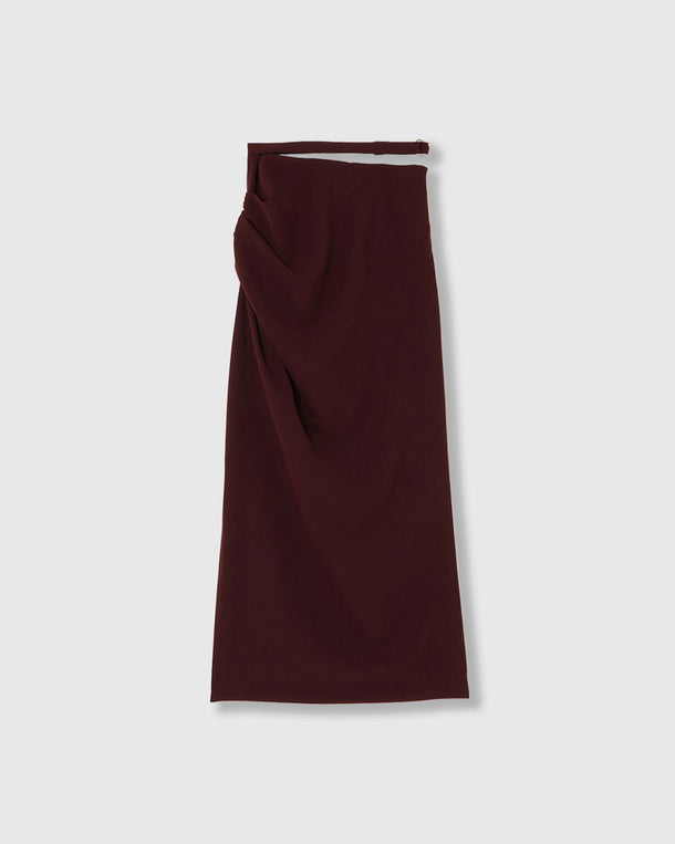 ASYMMETRY NARROW SKIRT