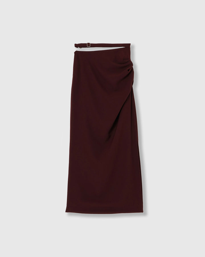 ASYMMETRY NARROW SKIRT