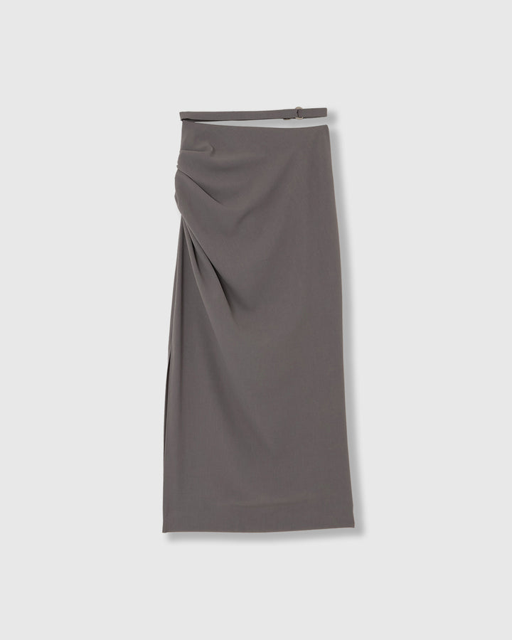 ASYMMETRY NARROW SKIRT
