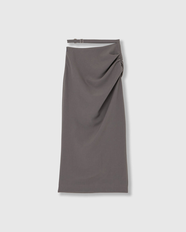 ASYMMETRY NARROW SKIRT