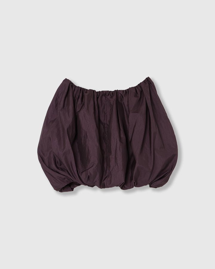 NYLON TAFFETA BALLOON BLOUSON