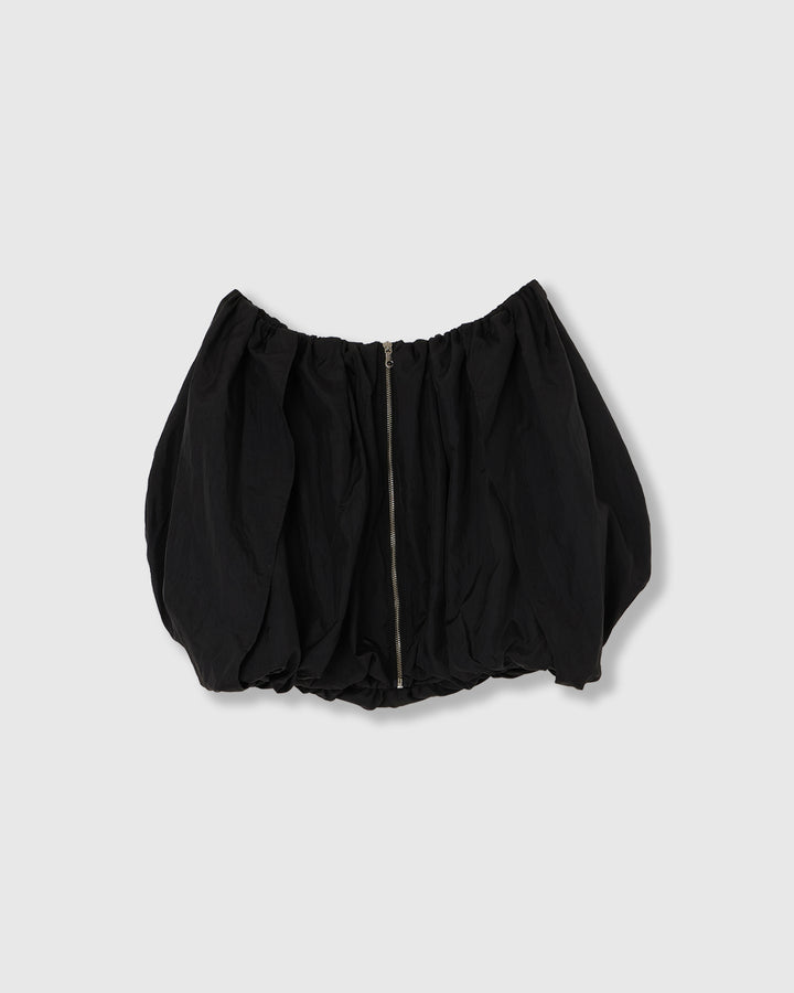 NYLON TAFFETA BALLOON BLOUSON