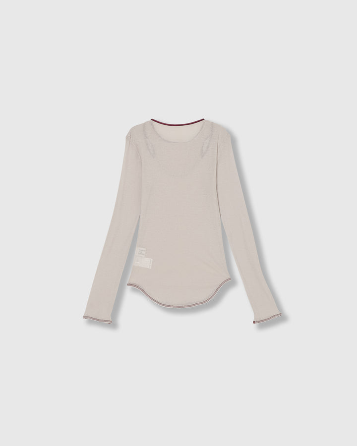 SHEER LAYERED RIB TOPS