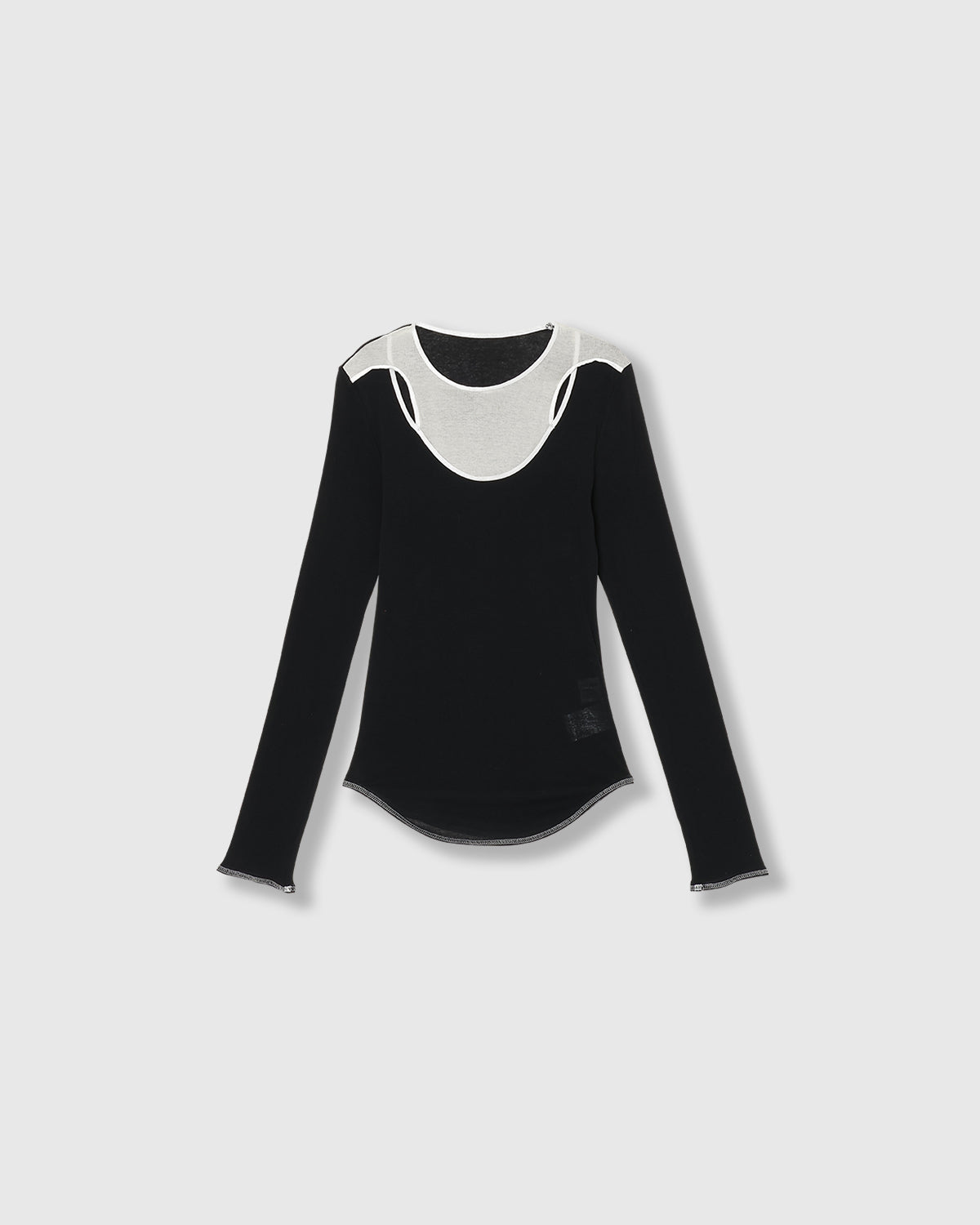 SHEER LAYERED RIB TOPS | TOPS | STORE | THINGS THAT MATTER ONLINE