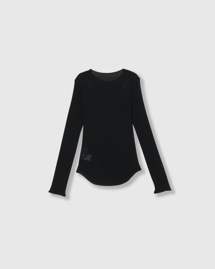 SHEER LAYERED RIB TOPS
