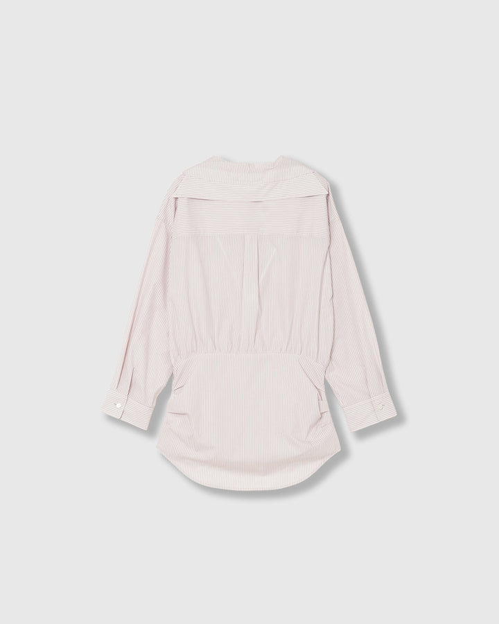 SAILOR BLOUSING STRIPE SHIRT