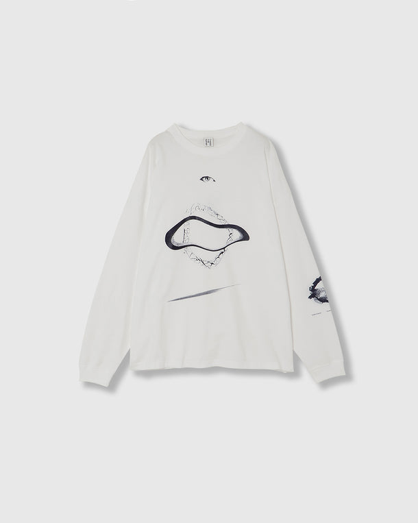 THIRD EYE(i) PRINT LONG SLEEVE T-SHIRT