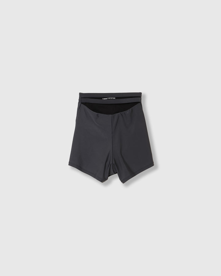 SWIM HIGH WAIST SHORTS