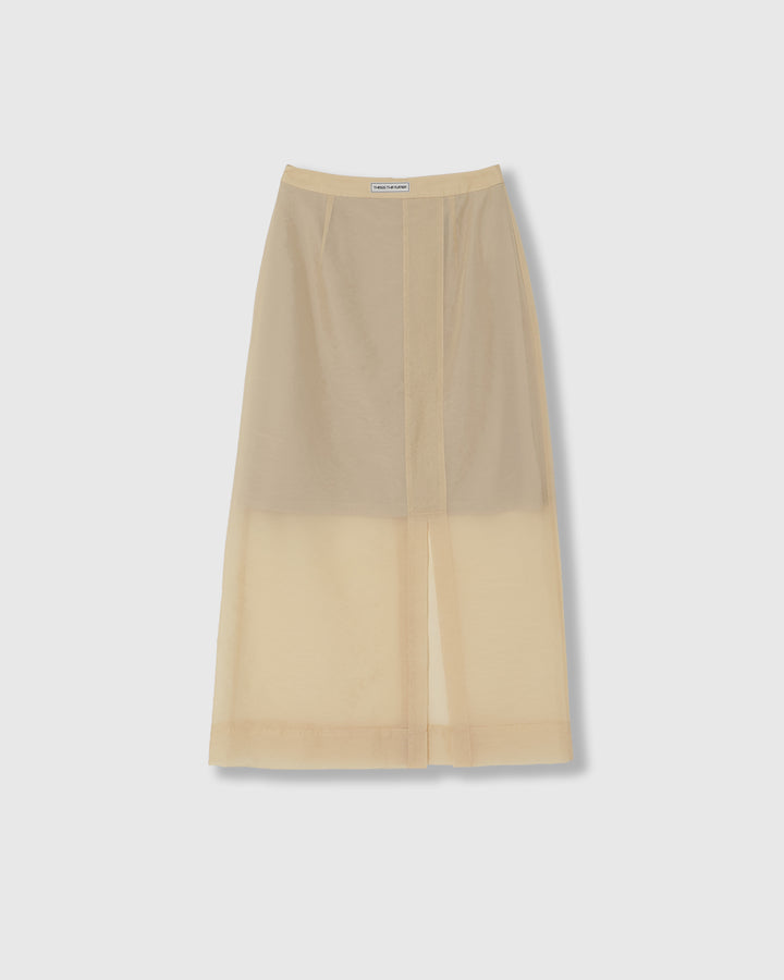 ORGANDY SHEER SKIRT