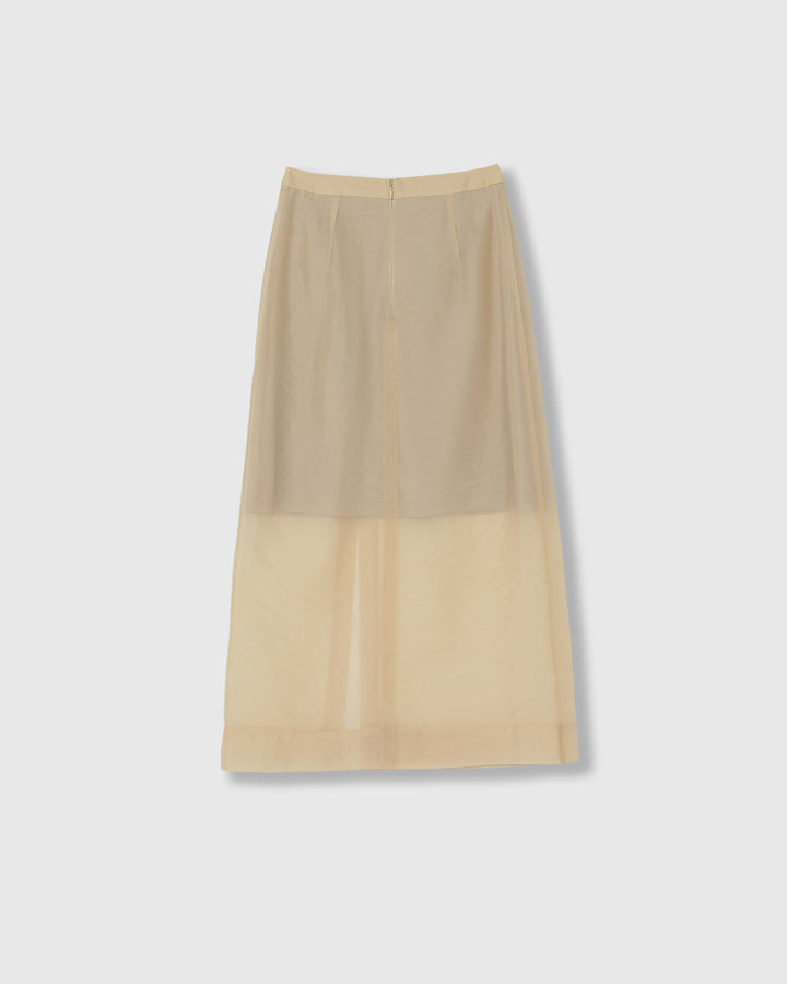ORGANDY SHEER SKIRT