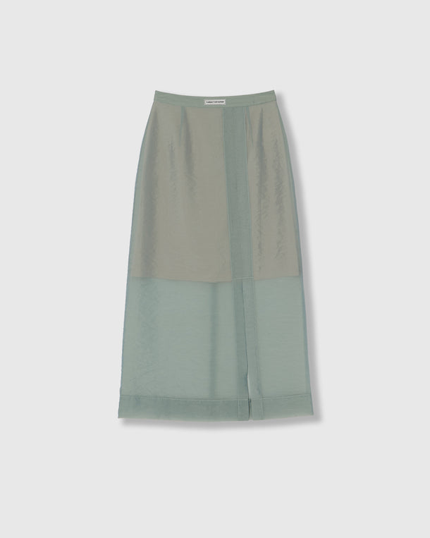 ORGANDY SHEER SKIRT
