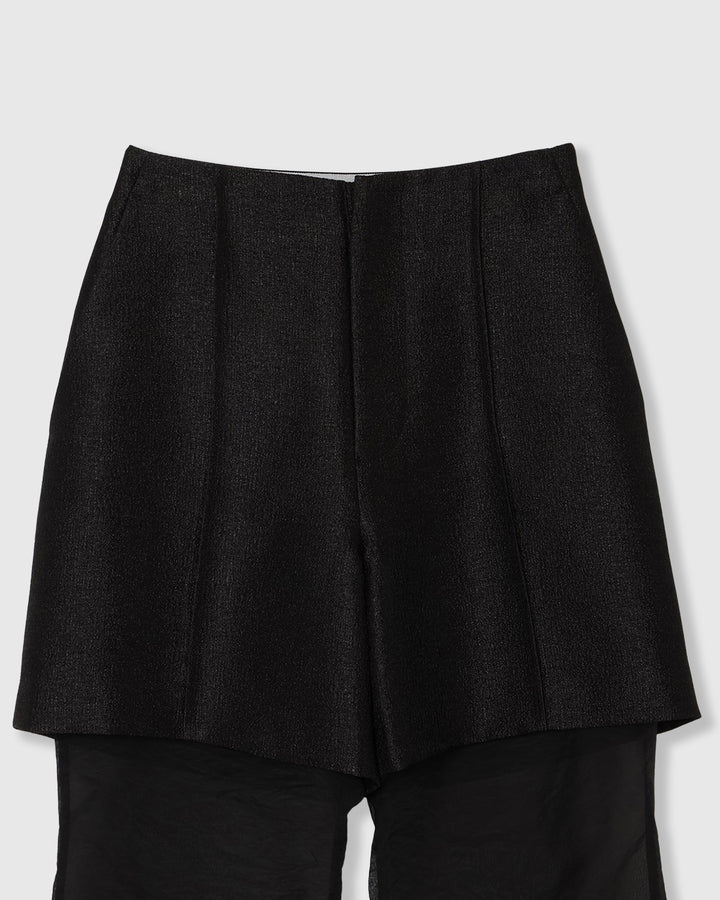METAL BUTCHER SHEER LAYERED PANTS