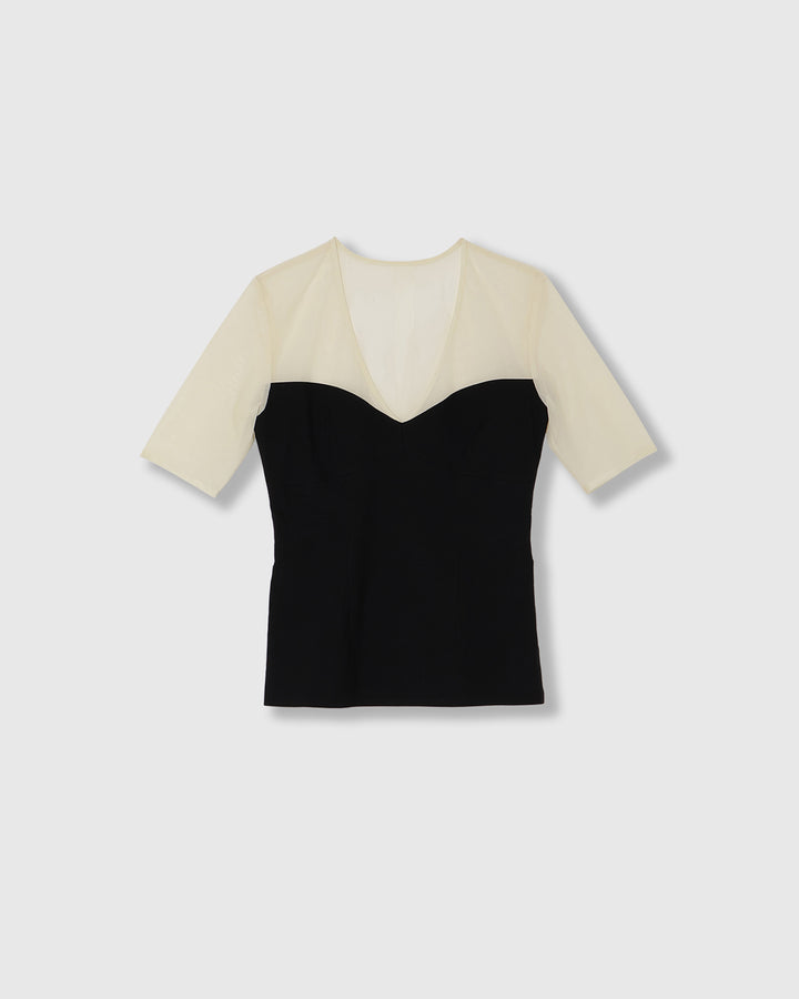 HIGH TENSION JERSEY CORSET TOPS