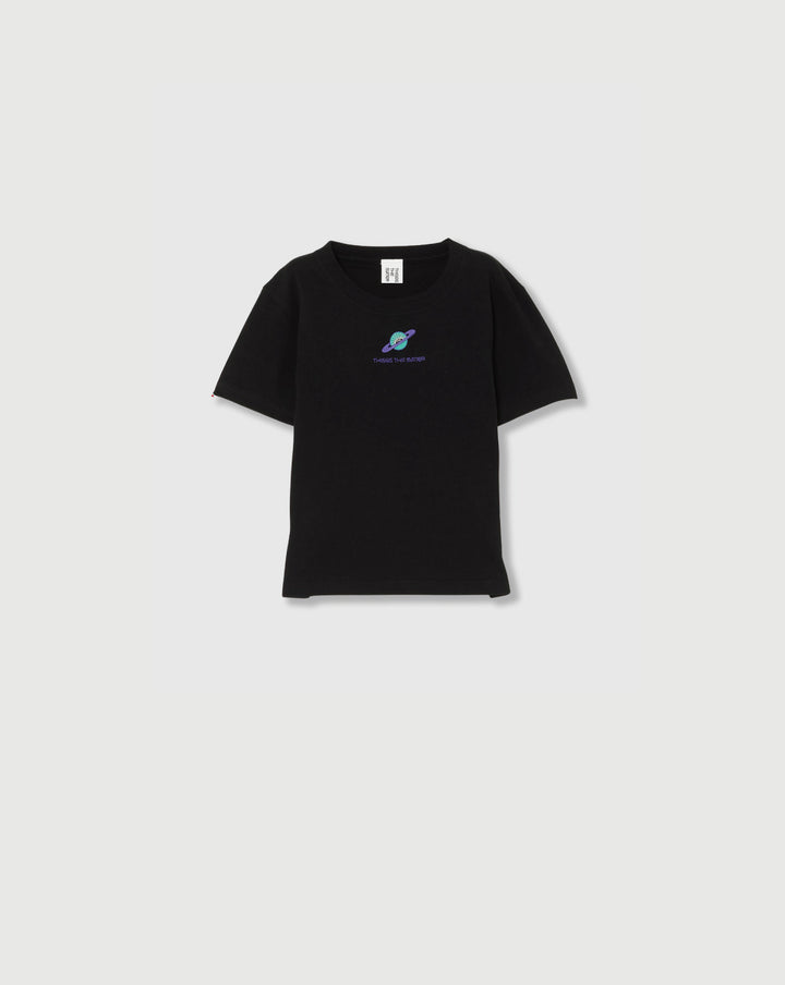 THIRD EYE(i) SATURN CROPPED T-SHIRT