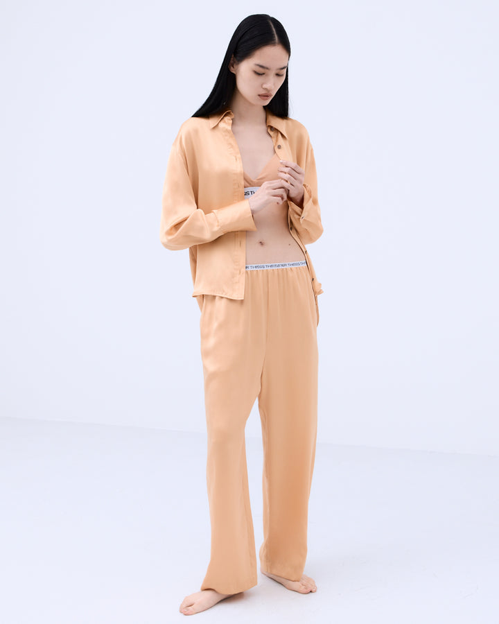 SKIN BREATHING SILK PANTS
