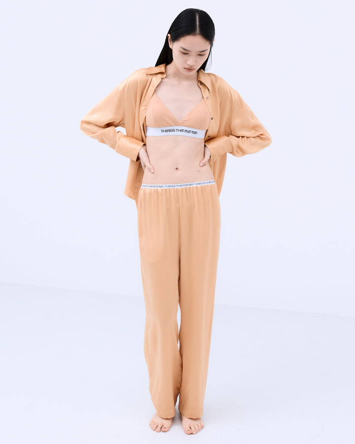 SKIN BREATHING SILK PANTS