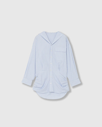 SAILOR BLOUSING STRIPE SHIRT