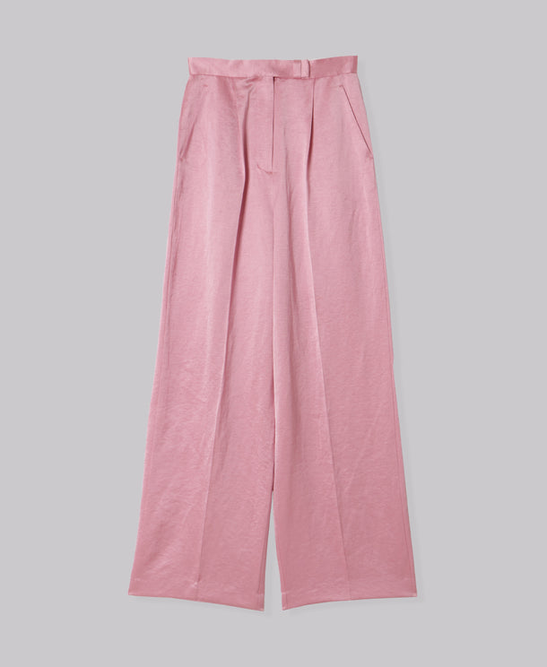 TRIACETATE LINEN WIDE PANTS