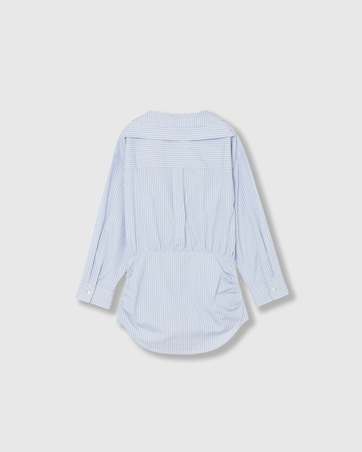 SAILOR BLOUSING STRIPE SHIRT