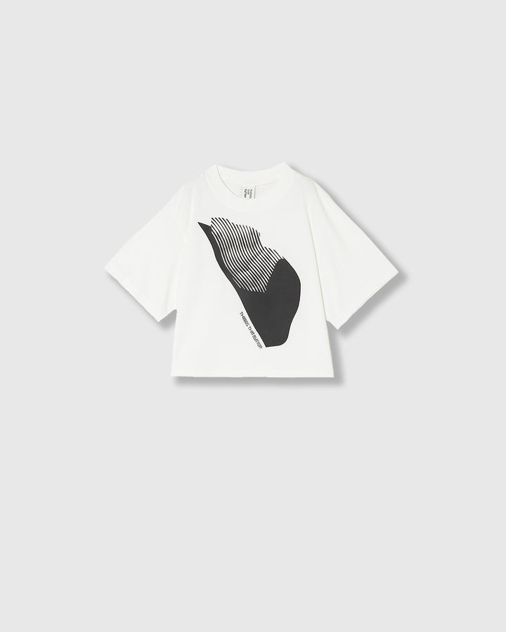AICON × CROPPED T-SHIRT