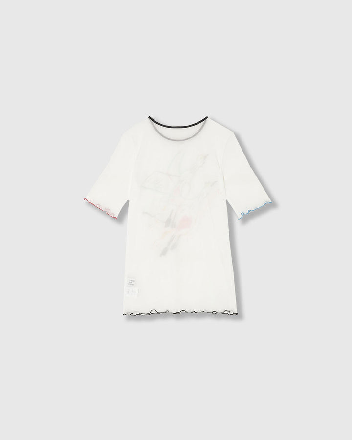 LEE IZUMIDA × SHEER TULLE TOPS