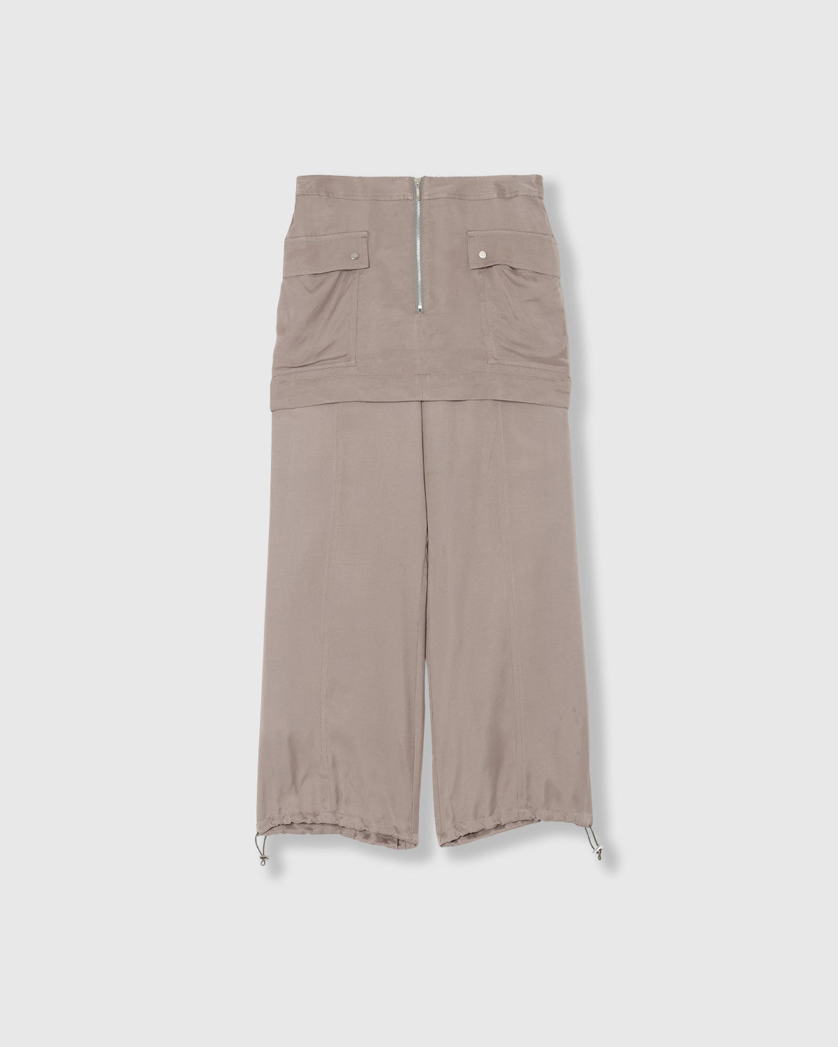 FIBRIL SATIN PANTS WITH SKIRT | SENSE 16_ | STORE | THINGS THAT 